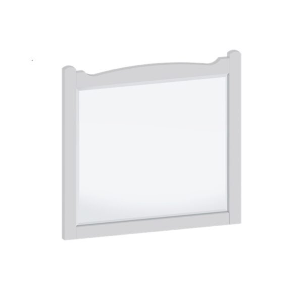 Veidrodis baltu rėmu Guild Burlington 60cm gu6057