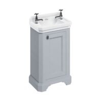 Mažas vonios baldas šviesiai pilkas 51cm Burlington