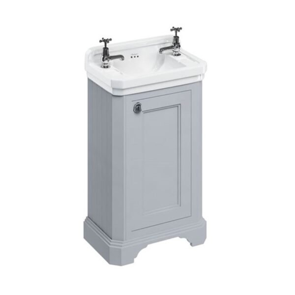 Mažas vonios baldas šviesiai pilkas 51cm Burlington