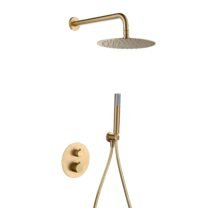 Imex Genova termostatinis potinkinis dušas GTG053 PVD brushed auksas