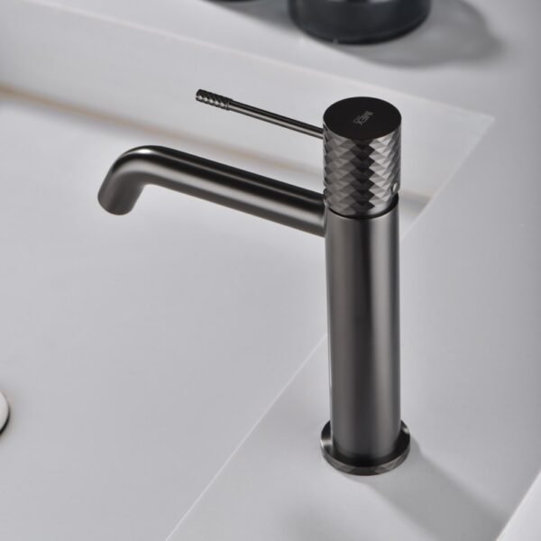 Imex Genova praustuvo maišytuvas BDG053-1 gunmetal PVD