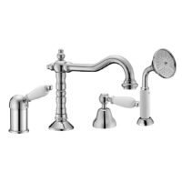 Ant krašto montuojamas vonios maišytuvas retro stilius New Old 50480