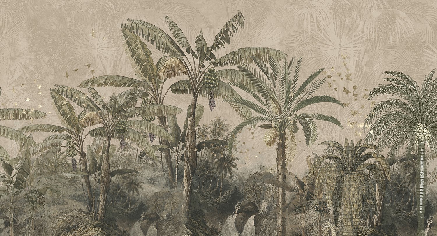 MU16020 fototapetai Tropikų piešinio fototapetai Muance mu16020