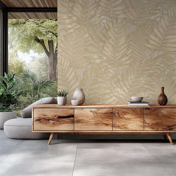 Fototapetai su palmių lapais Muance 6 MU16053 svetainėje