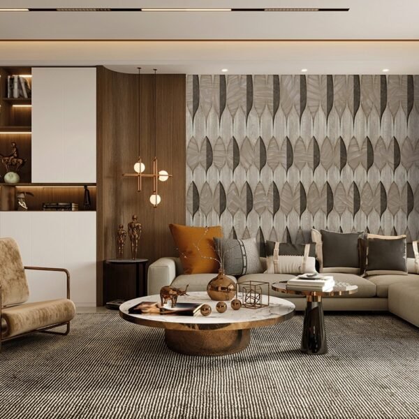 MU16059 fototapetas plunksomis svetainės interjere