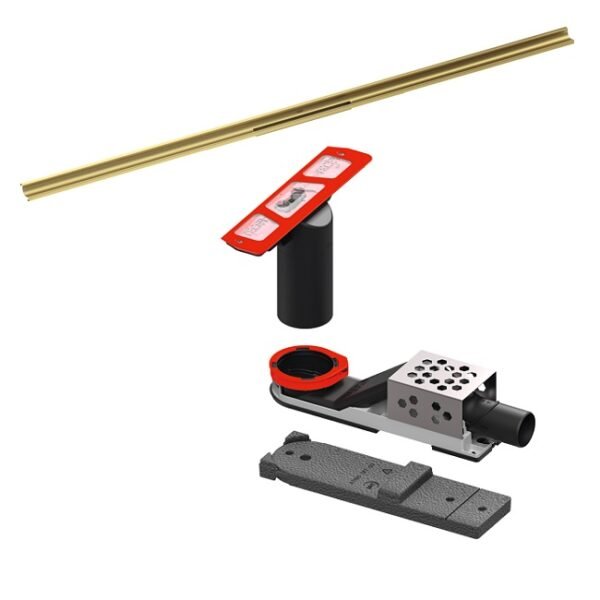 TECEdrainway matinė žalvario dušo latakas 691630 693010