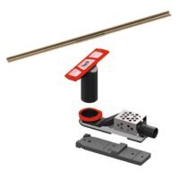 TECEdrainway matinės bronzos dušo profilis latakas 691140 693010