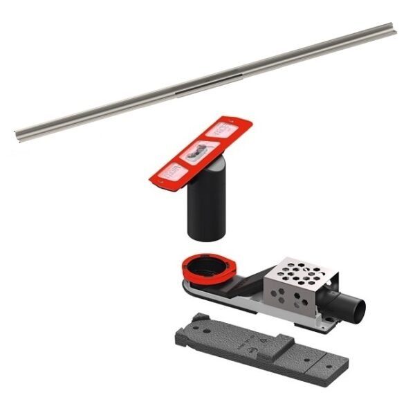 TECEdrainway nerūdijančio plieno dušo profilis latakas 691100