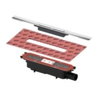 TECEdrainprofile nerūdijančio plieno dušui grotelės 670800 670900