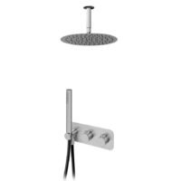 Termostatinė dušo sistema Bruma X-Alpha nerūdijantis plienas