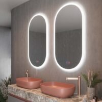 Veidrodis su LED apšvietimu Ledimex Canada 50x90cm