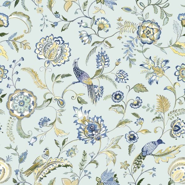 Partridge and Willow vinilino tapetai BH80902 pastelinės spalvos