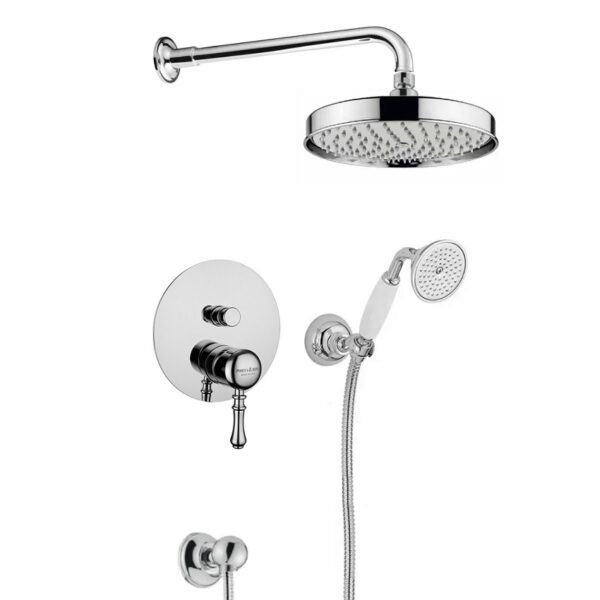 Klasikinė potinkinė lietaus dušo sistema Dali