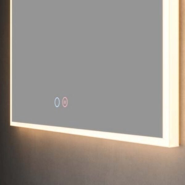 Veidrodis su LED apšvietimu voniai Ledimex Boston 80x80 (2)