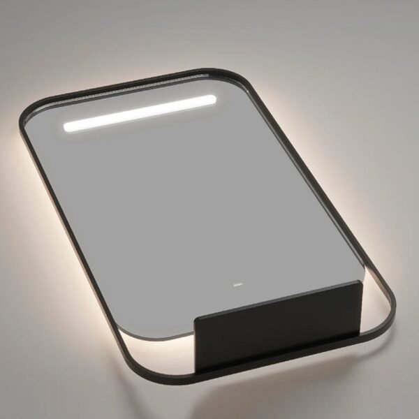 Vonios veidrodis LED ir bevielis krovimas Ledimex Concept 50cm 80cm 100cm