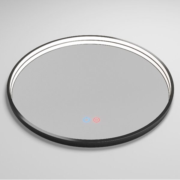 Vonios veidrodis su LED pašvietimu Ledimex Nepal juiodas rėmas 60cm 70cm 80cm 100cm (2)