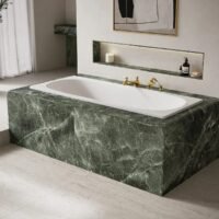 Įleidžiama akmens masės vonia Lussari 160cm Victoria and Albert LU7-N-SW-NO_3